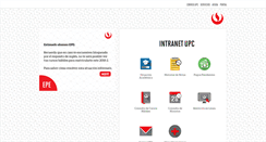 Desktop Screenshot of matricula.upc.edu.pe
