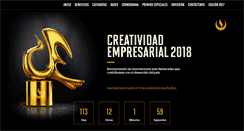 Desktop Screenshot of creatividadempresarial.upc.edu.pe